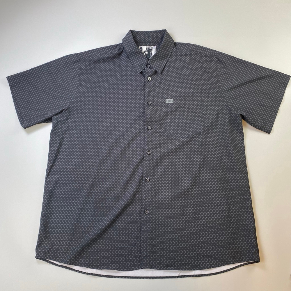 Men's Dixxon Flannel Company Casual Button Down Shirt XXXL The West End Charcoal